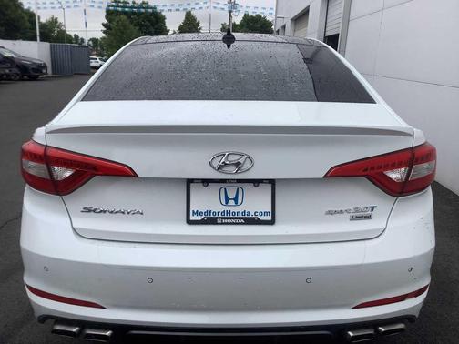 Quartz White Pearl 2015 Hyundai SONATA Limited 2.0T