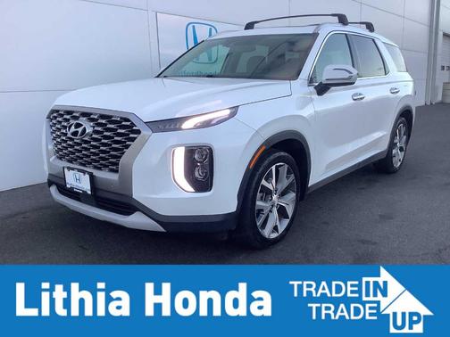 Hyper White 2021 Hyundai PALISADE SEL