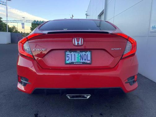 Rallye Red 2019 Honda Civic Sport