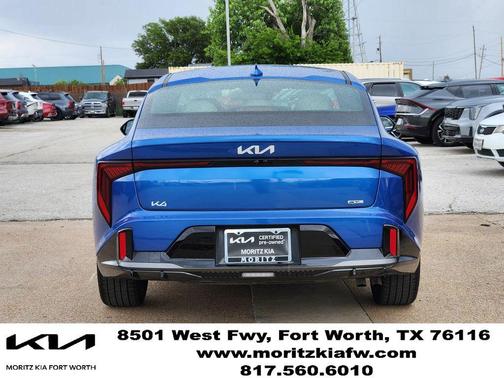 Wave Blue 2025 Kia K4 GT-Line Turbo
