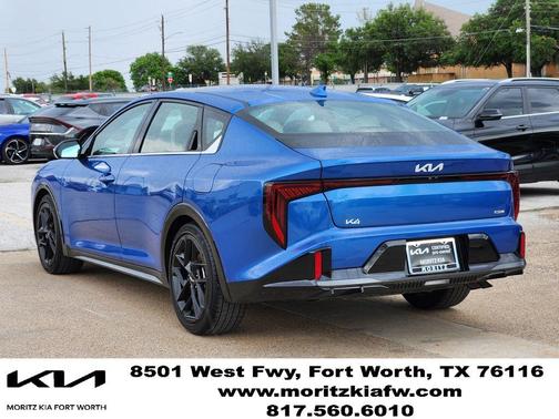 Wave Blue 2025 Kia K4 GT-Line Turbo