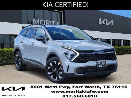 Gray 2024 Kia Sportage X-Line