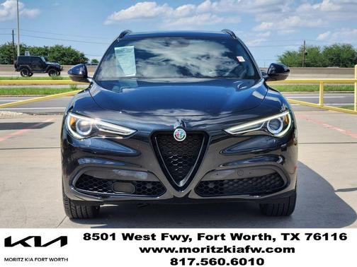 Black Metallic 2022 Alfa Romeo Stelvio Veloce