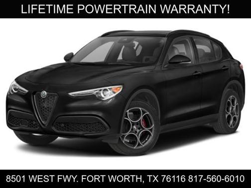 Black Metallic 2022 Alfa Romeo Stelvio Veloce