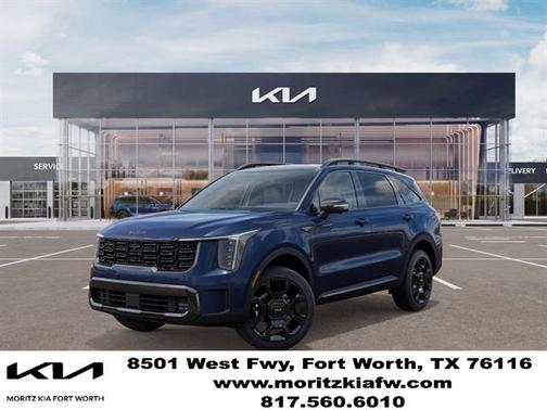 Midnight Black 2026 Kia Sorento X-Line SX