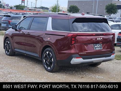 Red 2026 Kia Carnival EX