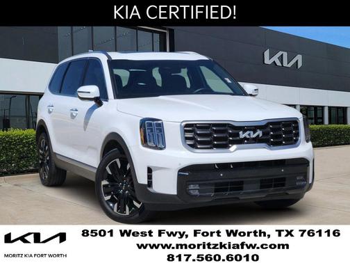 Glacial White Pearl 2024 Kia Telluride SX-Prestige