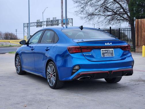 Blue 2022 Kia Forte GT