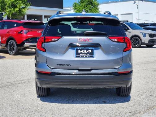 Satin Steel Metallic 2019 GMC Terrain SLE