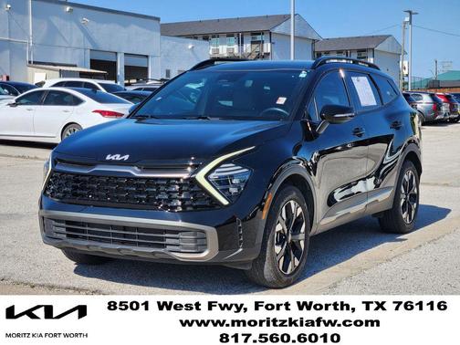 Ebony Black 2024 Kia Sportage X-Line