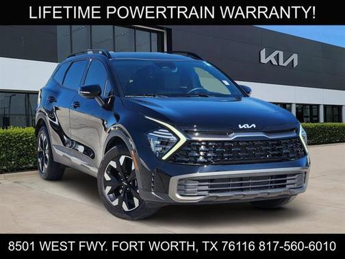 Ebony Black 2024 Kia Sportage X-Line