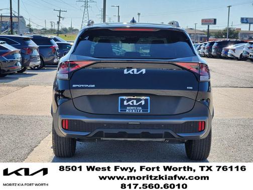 Ebony Black 2024 Kia Sportage X-Line