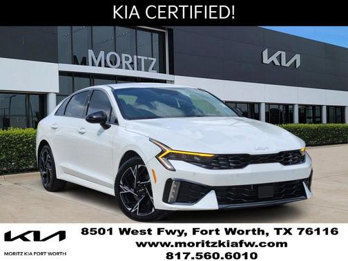 Snow White Pearl 2025 Kia K5 GT-Line