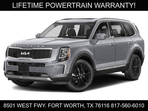 Gray 2022 Kia Telluride SX