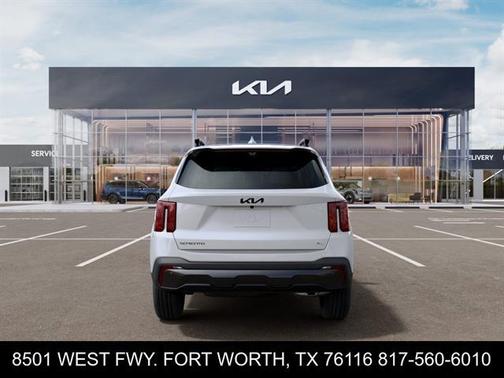 White Pearl 2026 Kia Sorento Hybrid X-LINE SX PRESTIGE