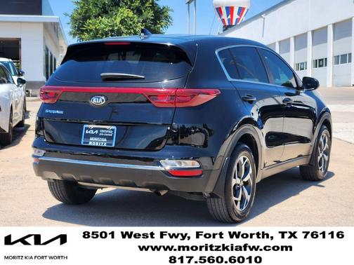 Black Cherry Pearl 2020 Kia Sportage LX