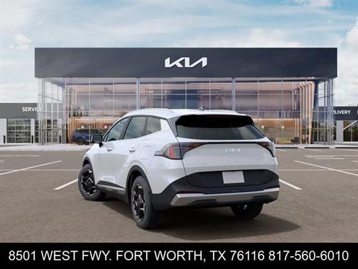White Pearl 2026 Kia Sportage Hybrid EX