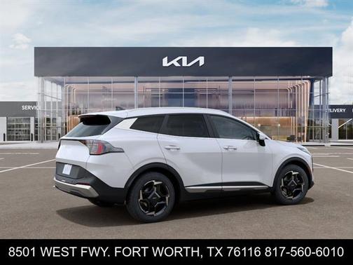 White Pearl 2026 Kia Sportage Hybrid EX