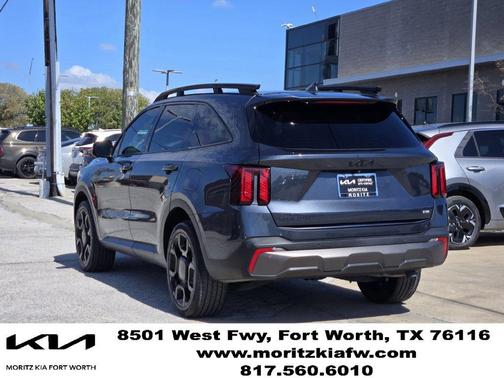 Gray 2025 Kia Sorento SX