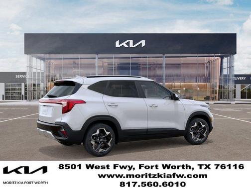 Snow White Pearl 2026 Kia Seltos EX