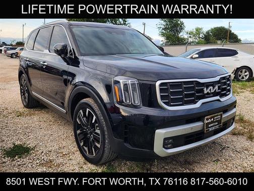 Ebony Black 2024 Kia Telluride SX