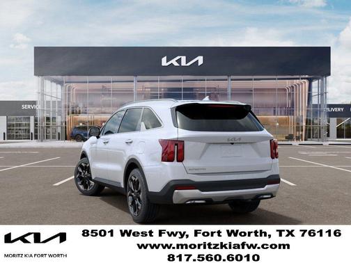 Glacial White Pearl 2026 Kia Sorento EX