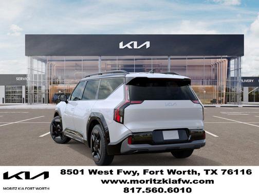 Glacier White 2026 Kia EV9 GT-Line