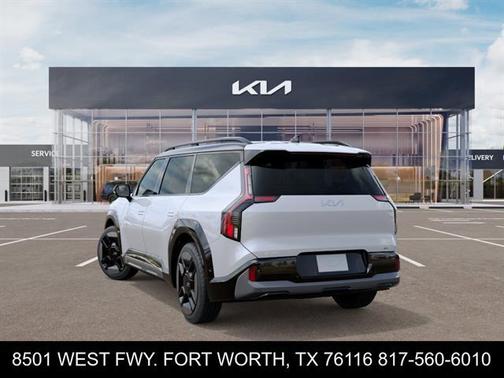 Glacier White 2026 Kia EV9 GT-Line