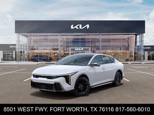 White Pearl 2026 Kia K4 GT-LINE
