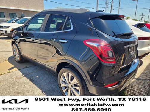 Ebony Twilight Metallic 2018 Buick Encore Preferred