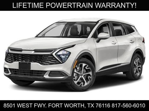 White Pearl 2023 Kia Sportage EX