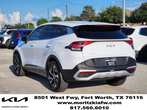 White Pearl 2023 Kia Sportage EX