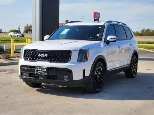 Glacial White Pearl 2024 Kia Telluride SX