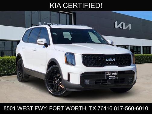 Glacial White Pearl 2024 Kia Telluride SX