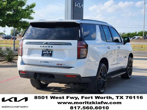 Summit White 2022 Chevrolet Tahoe RST