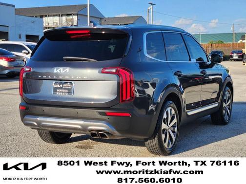 Gray 2022 Kia Telluride EX
