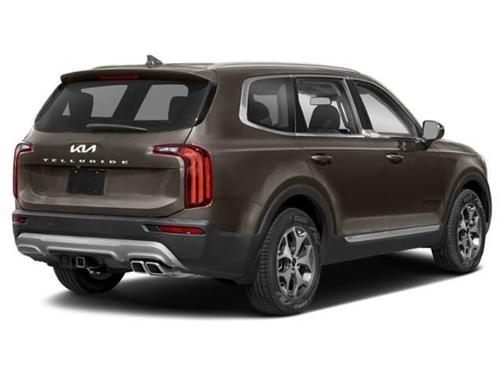 Gray 2022 Kia Telluride EX