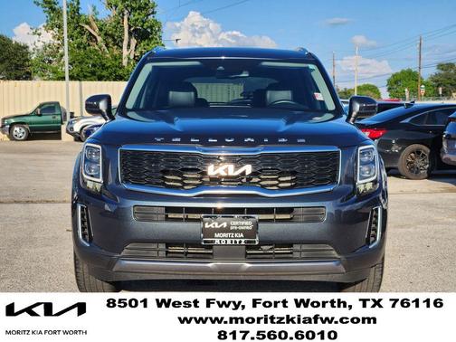 Gray 2022 Kia Telluride EX