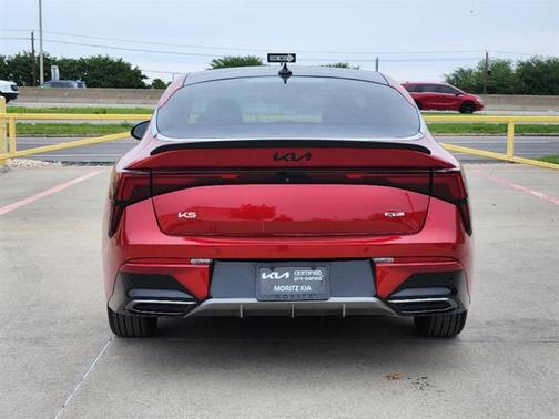 Red 2025 Kia K5 GT-Line
