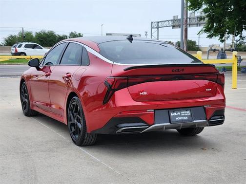Red 2025 Kia K5 GT-Line