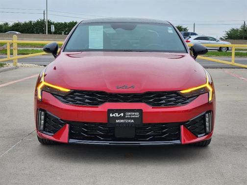 Red 2025 Kia K5 GT-Line