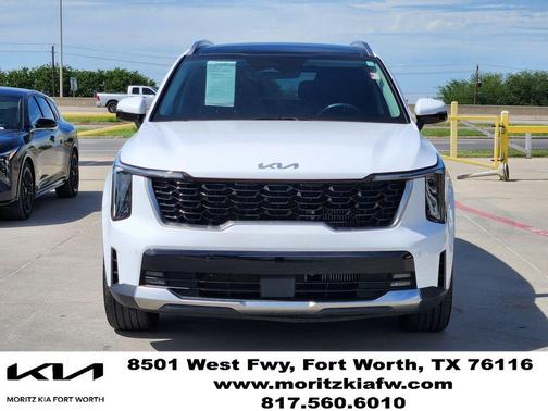White Pearl 2025 Kia Sorento EX