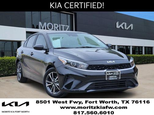 Aurora Black 2022 Kia Forte LXS
