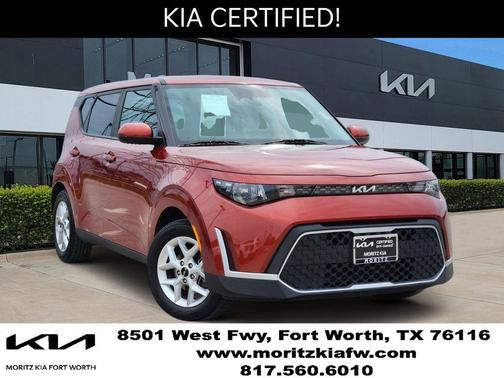 Orange 2023 Kia Soul LX