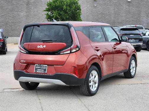 Orange 2023 Kia Soul LX