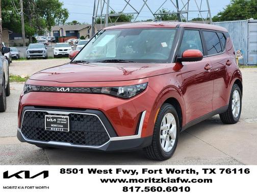 Orange 2023 Kia Soul LX