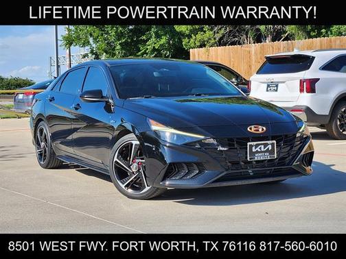 Phantom Black 2021 Hyundai ELANTRA N Line