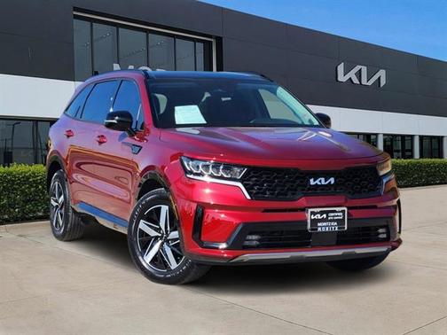 Passion Red Tintcoat 2023 Kia Sorento EX