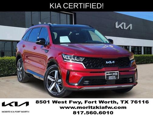 Passion Red 2023 Kia Sorento EX
