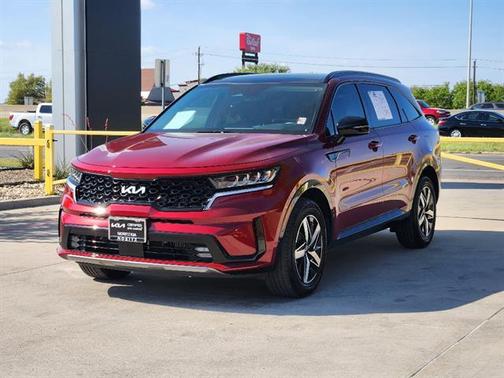 Passion Red Tintcoat 2023 Kia Sorento EX